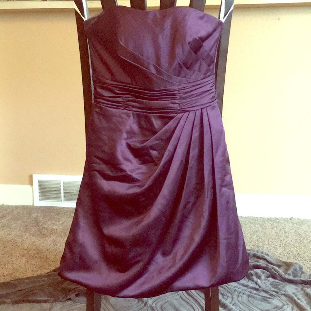 Purple formal dress